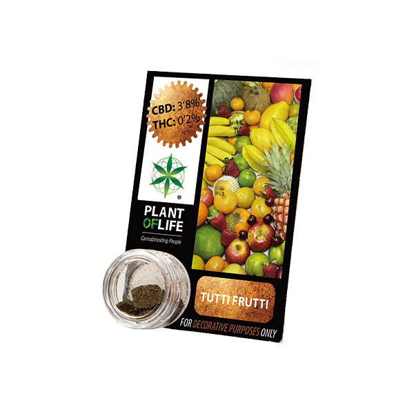 Plant Of Life CBD 3.8% Tuttifrutti - Χονδρική