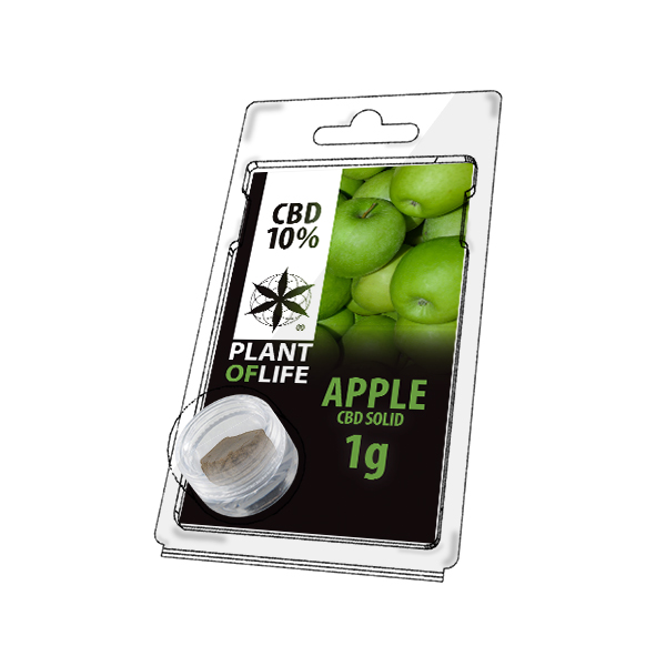 Plant Of Life CBD Solid 10% Apple - Χονδρική