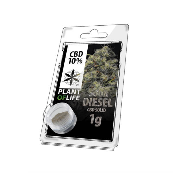 Plant Of Life CBD Solid 10% Sour Diesel - Χονδρική
