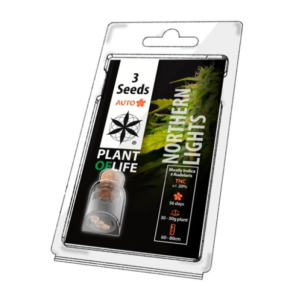 Plant Of Life Northern Lights AUTO 3 Seeds - Χονδρική