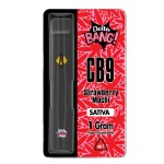 Deltabang Strawberry Mochi CB9 Disposable 1ml - Χονδρική