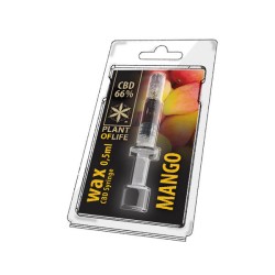 Plant Of Life CBD Wax Mango 0.5ml
