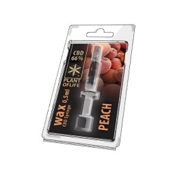 Plant Of Life CBD Wax Peach 0.5ml