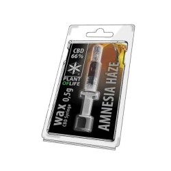 Plant Of Life CBD Wax Amnesia Haze 0,5g