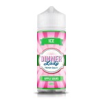 Dinner Lady Flavour Shot Apple Sours Ice 120ml - Χονδρική 