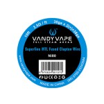 Vandyvape Superfine MTL Fused Clapton Ni80 - Χονδρική