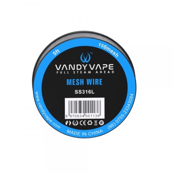Vandy Vape SS316L Mesh Wire 5FT