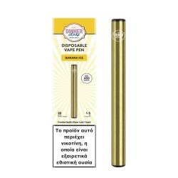 Dinner Lady Banana Ice Disposable Vape Pen 1.5ml 20mg