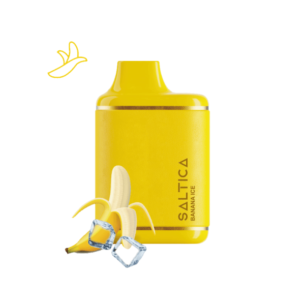 Saltica Leather Banana Ice 7000 Puffs 0mg 15ml - Χονδρική