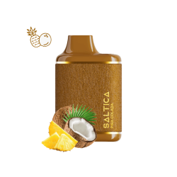 Saltica Leather Pina Colada 7000 Puffs 0mg 15ml