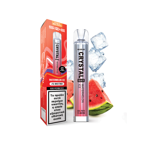 SKE Crystal Bar Watermelon Ice 20mg 2ml - Χονδρική