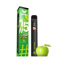 Vapepro #15 Green Apple 0mg 2ml