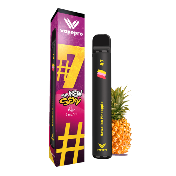 Vapepro #7 Hawaiian Pineapple 0mg 2ml -Χονδρική