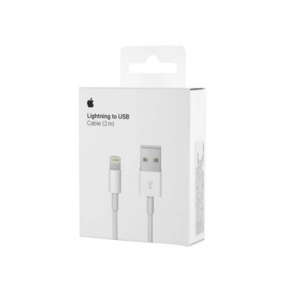 Apple USB-A to Lightning Cable White 2m (MD819ZM/A) - Χονδρική