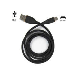 Cable Silicone Fast Charger 66W Black