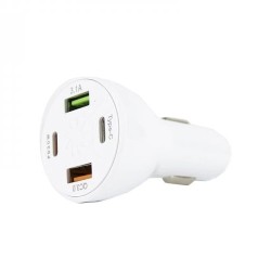 Φορτιστής Αυτοκινήτου 4 Θύρες