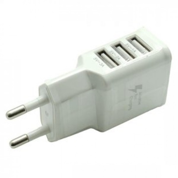 Wall Adapter 3 Ports - Χονδρική
