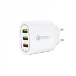 Qualcomm Adapter Wall/USB 3 Ports Quick Charge 3.0 - Χονδρική