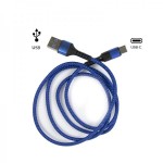 Cable Super Fast Charging 5A 1m Blue - Χονδρική