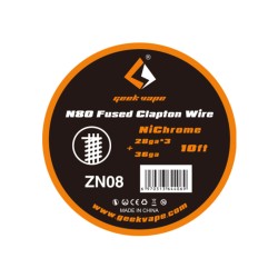 Geek Vape N80 Fused Clapton Wire 28ga*3+36ga