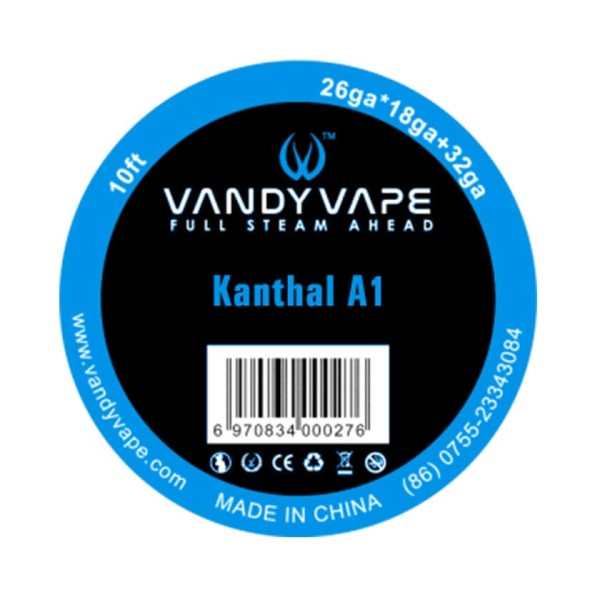 Vandy Vape Kanthal A1 Wire 26ga*18ga+32ga - Χονδρική