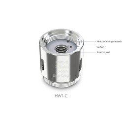 Eleaf HW1-C Single-Cylinder 0.25ohm Coil (5 Τεμ.)