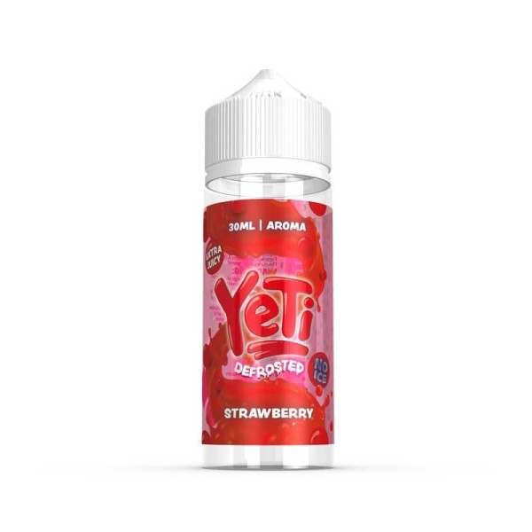 Yeti Defroasted Strawberry 120ml - Χονδρική