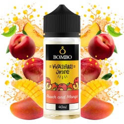 Bombo Wailani Juice Peach & Mango Flavor Shot 120ml
