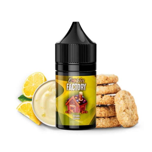 Cookies Factory Flavor Shot Cream Lemon 30ml - Χονδρική