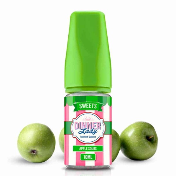 Dinner Lady Flavor Shot Apple Sours 10/30ml - Χονδρική