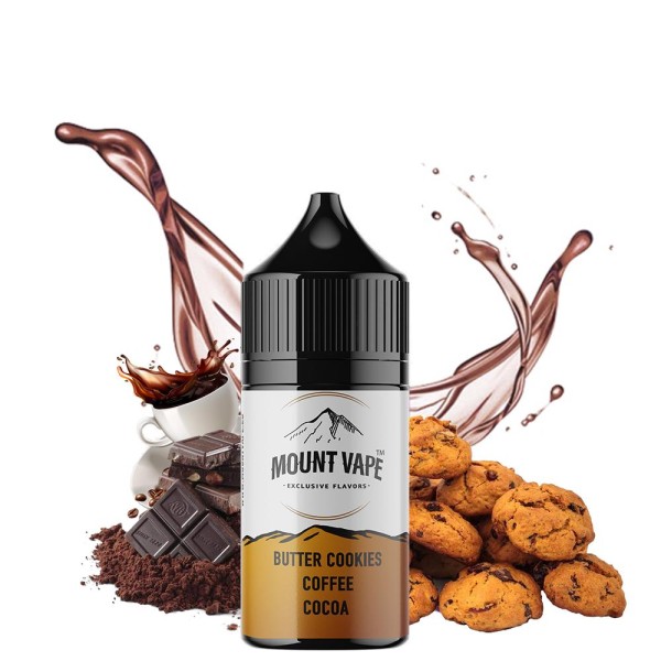 Mount Vape Butter Cookies Coffee Cocoa 10ml/30ml Flavor Shot - Χονδρική