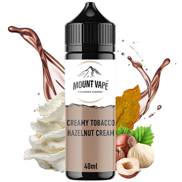 Mount Vape Creamy Tobacco Hazelnut Cream 40ml/120ml Flavor Shot - Χονδρική
