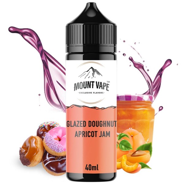 Mount Vape Glazed Doughnut Apricot Jam 40ml/120ml Flavor Shot - Χονδρική