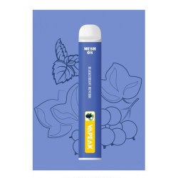 Vapeak Mesh 08 Blackcurrant Menthol 2500 Puff 0mg 2ml