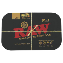 Raw Black Magnetic Rolling Tray 27.5x17.5cm