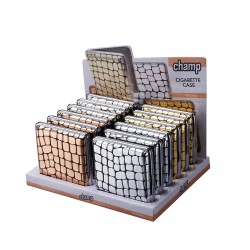 Champ Ταμπακιέρα Μεταλλική Σε Σχέδιο Snake