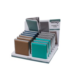 Champ Ταμπακιέρα Μεταλλική Σε Σχέδιο Weave