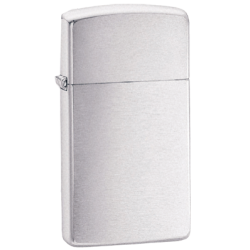 Zippo Slim Brushed Chrome
