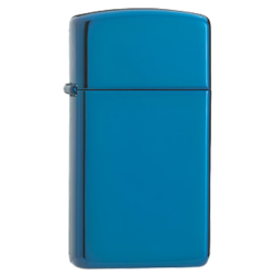 Zippo Slim High Polish Blue