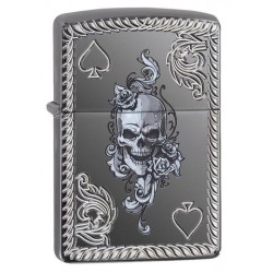 Zippo Spade And Skull